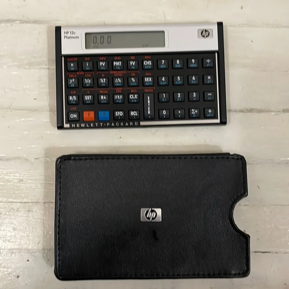 HP 12C Platinum Financial Calculator